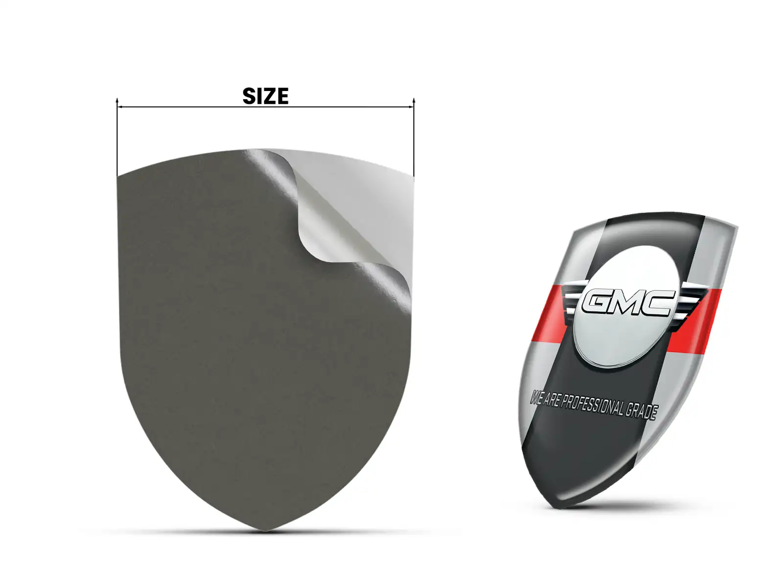 GMC Fensteraufkleber Auto Universal Hochwertig Stabil